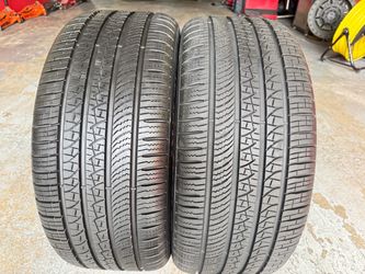 Two Tires 255/40/20 Pirelli P Zero All Season PNCS Runflats 95% left mint serious inquiries only