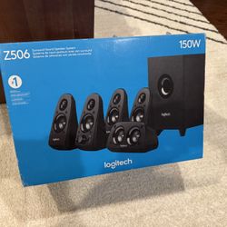 Logitech Z506 5.1 surround sound speakers