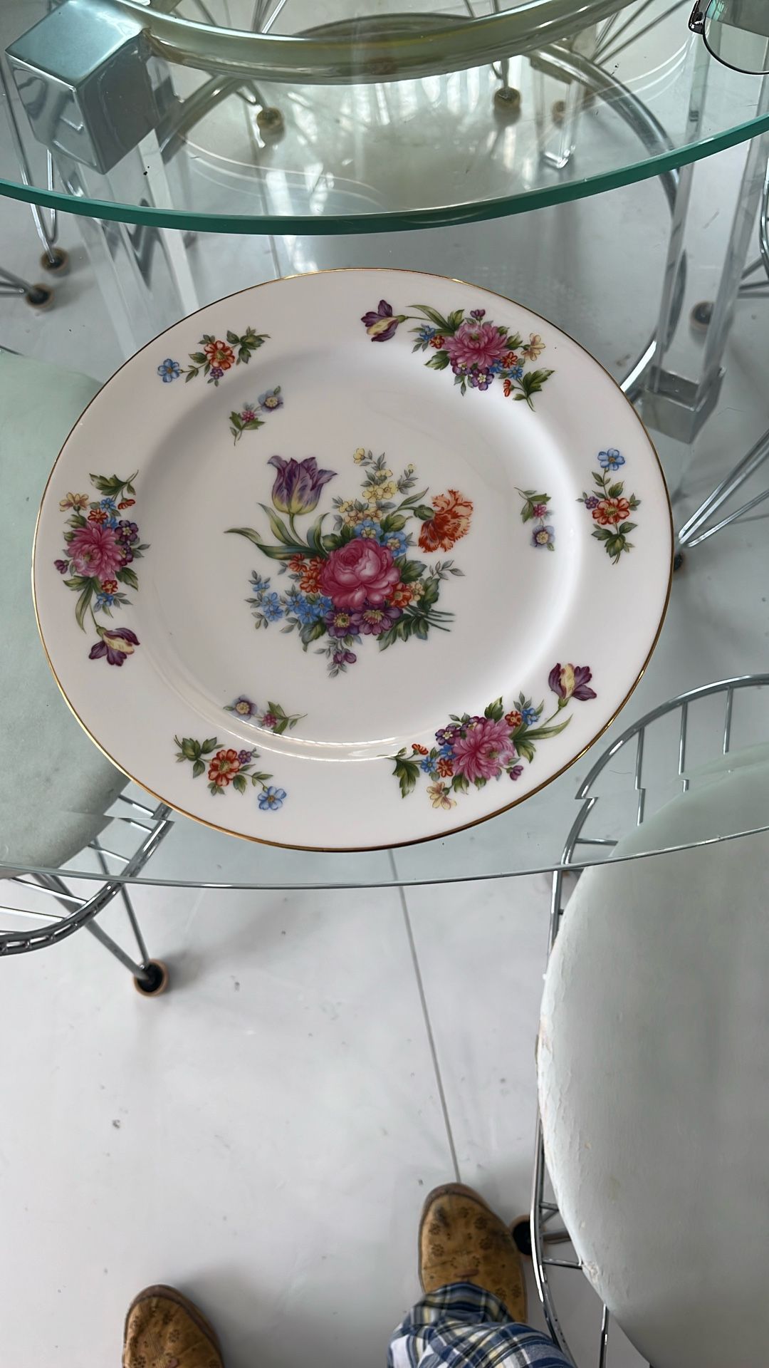 8 Vintage Floradel Occupied Japan Sango China