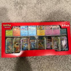 Costco Prismatic Evolutions 8-Pack Mini Tins 