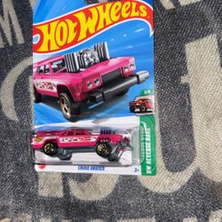 Mattel’s Hot Wheels Cruise Bruiser, Pink!