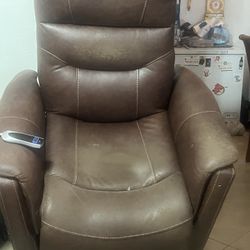 Leather Recliner 