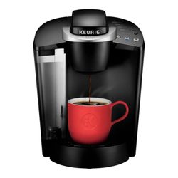 Keurig K-Classic Black Single Serve Coffee Maker 3 Cup Sizes 48oz Reservoir