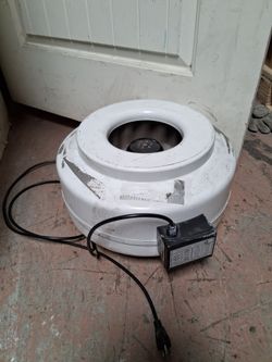 12 in. Inline centrifugal Duct fan blower exhaust extractor booster