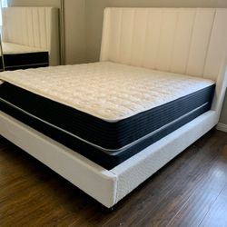 $699 Brand New King Bed Frame With Mattress (read description)