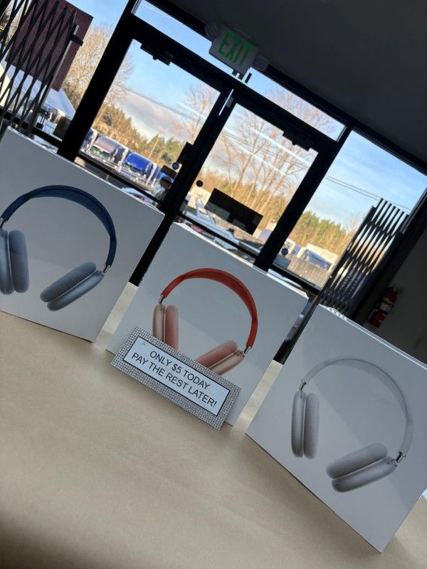 Apple Airpods Max Bluetooth Headphones New - Pay $1 today and pay the rest later -