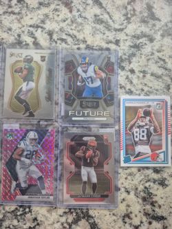 NFL ROOKIE SPORTS CARD LOT