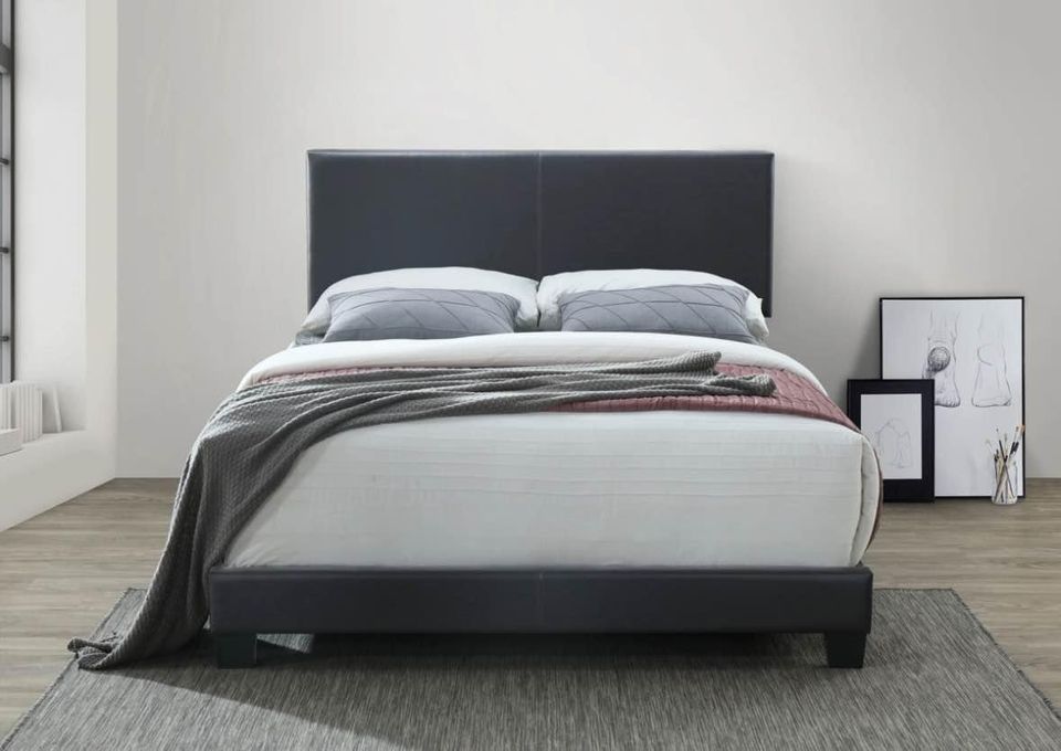 Queen Size Bed With Mattress + Box Spring