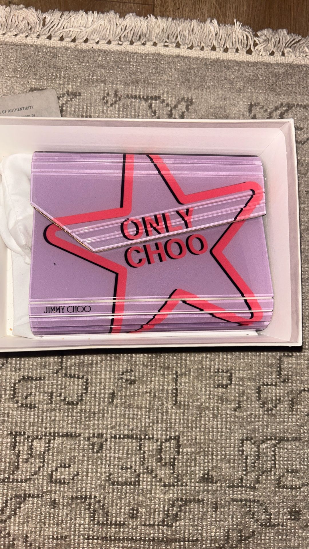 Jimmy Choo Candy Clutch