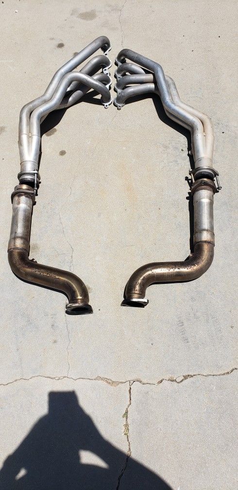 2005 2006 Pontiac GTO Kooks 1 7/8" Longtube Headers With Mid Pipes LS2 LS1 2004 Intermediate