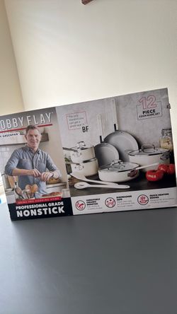 Bobby Flay by GreenPan 12-Piece Nonstick Cookware Set