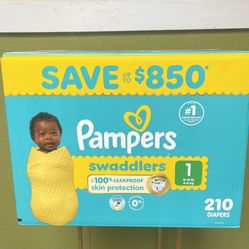 Pampers Swaddlers #1