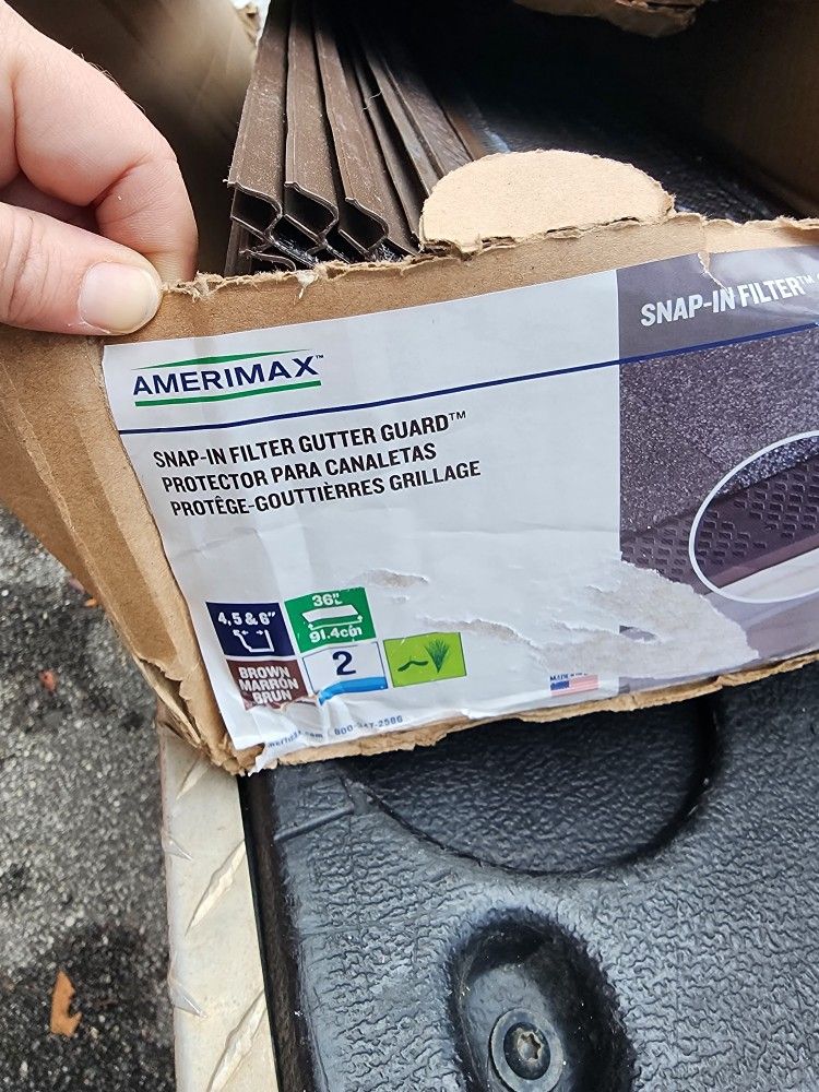 Amerimax Snap-In Filter Gutter Guard