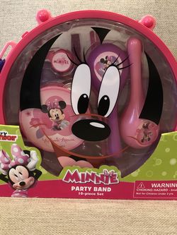 Minnie Mouse Party Band Set 10 Pc