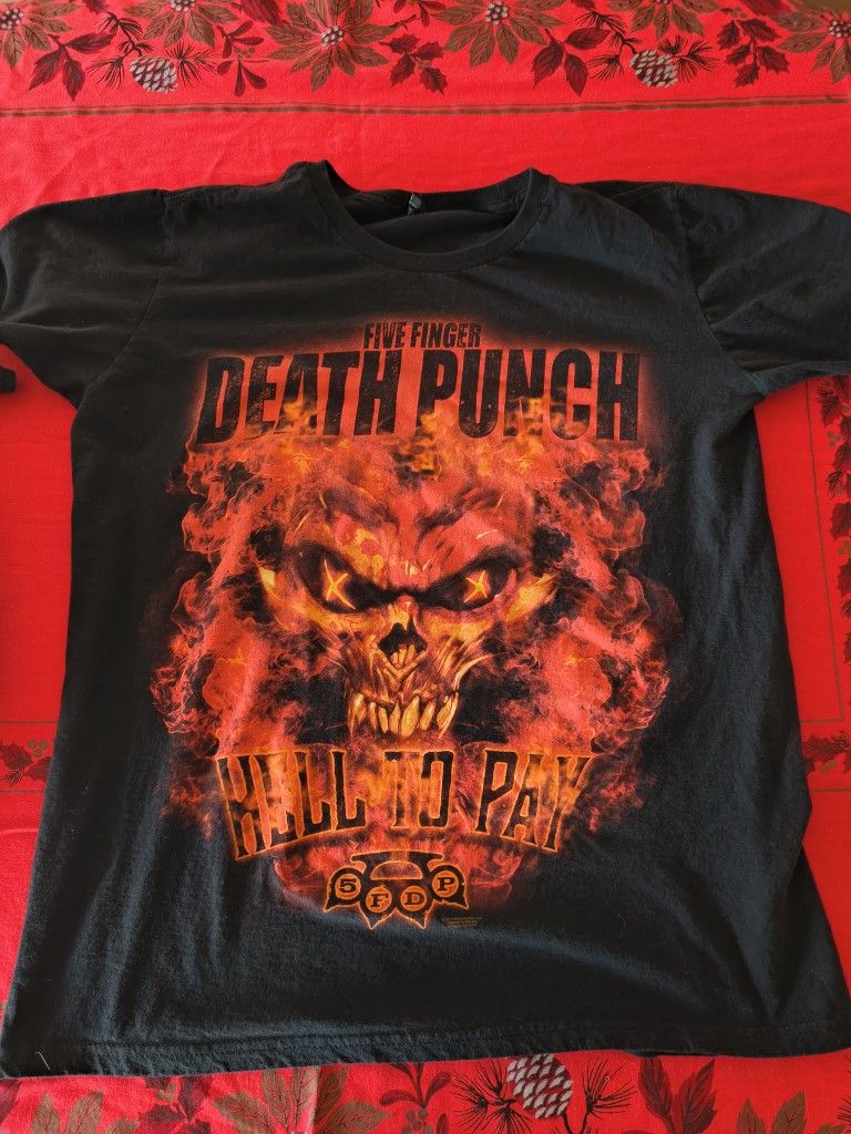 Five Finger Death Punch “Hell To Pay” T-Shirt — Bold & Hardcore