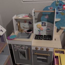 Kids Kitchen And Doll House 