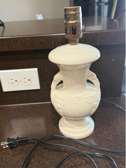 Vintage style ceramic lamp.