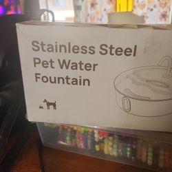Stainless Steal Pet Water Fountain
