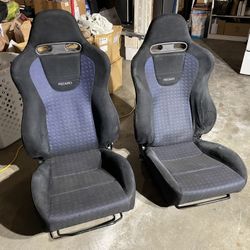 Mitsubishi Evo Recaro Seats Pair