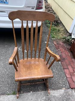 Wood Rocking Chair