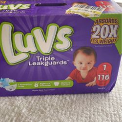 Diapers Size 1