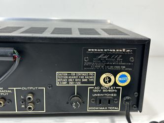 Vintage 1970's Marantz 112 ~ AM/FM Stereophonic Tuner ~ Made in