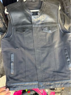 Heavy Hitter vest leather nice style