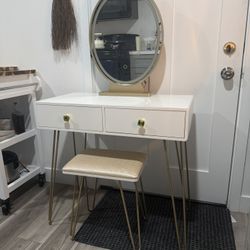 White Vanity