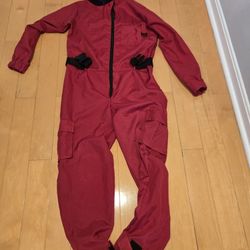 (Price Down) Squid Game Pink Solider Adult Halloween Costume With Mask for Woman Small