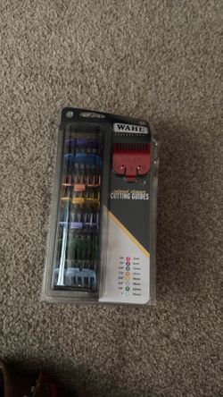 Wahl professional colored clipper cutting guides