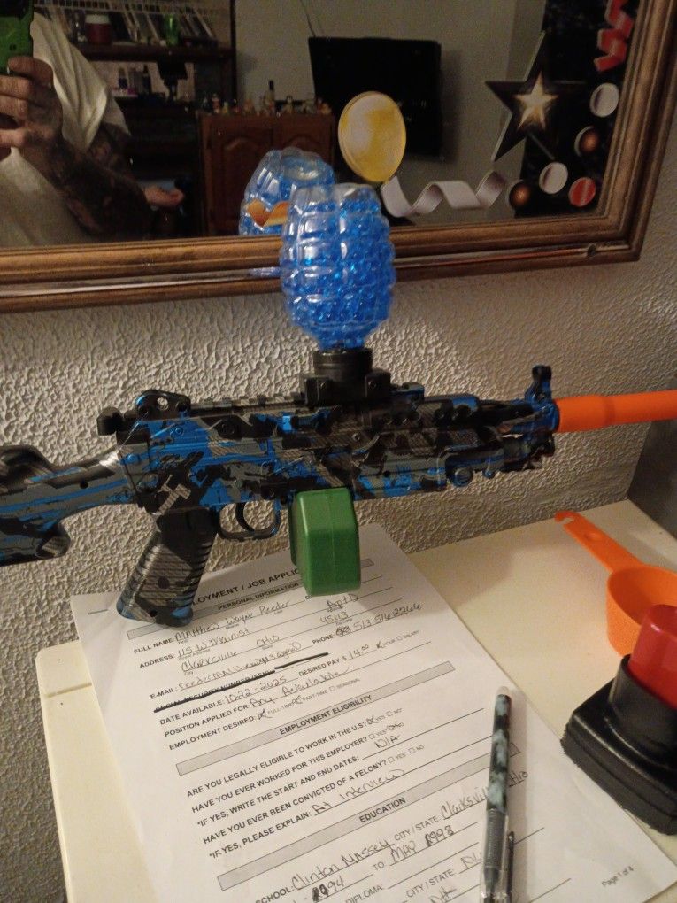 Water Ball Toys Gun