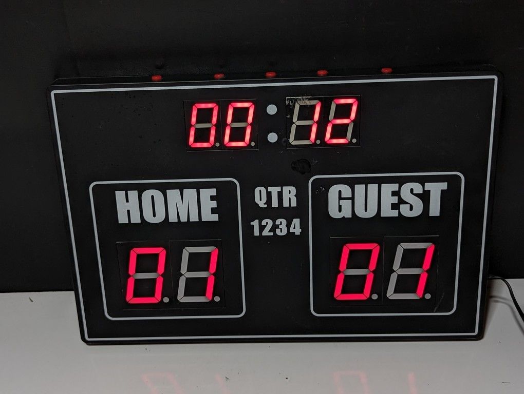 H-Welldone LED Electronic Sports Scoreboard Model HW-T3725LA