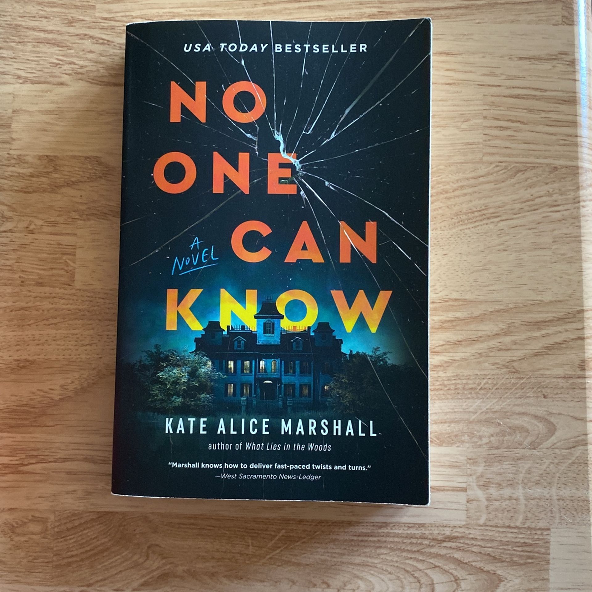 Book - No One Can Know