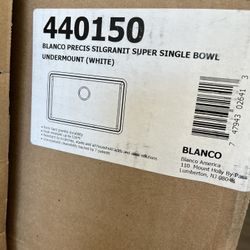 New Blanco Kitchen Sink Single Basin