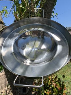 Comal de acero inoxidable