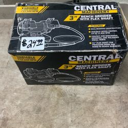 3 inch Bench Grinder With Flex Shaft