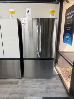 🔥 Samsung - 32 Cu Ft Mega Capacity 3-Door French Door Refrigerator With Dual Ice-maker - Stainless steel 🔥