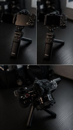 Sony ZV-E10 Camera with Grip and Mic