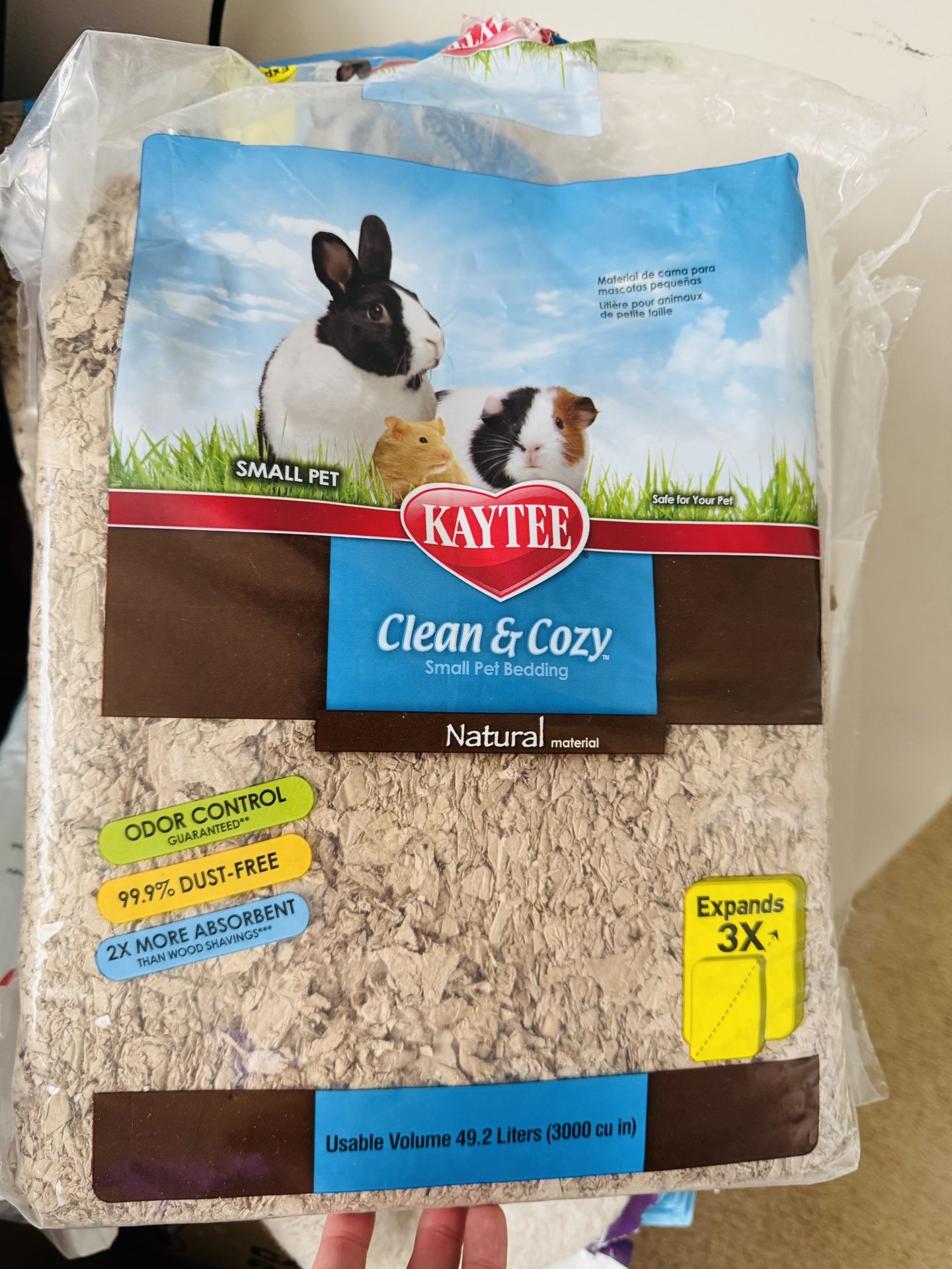 Kaytee Clean & Cozy Natural Pet Bedding