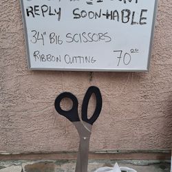 Cutting Ribbon Scissors