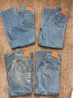 See individual prices- Men’s Levi’s Jeans 36x34 & 34x34