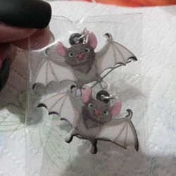BRAND NEW BAT EARRINGS