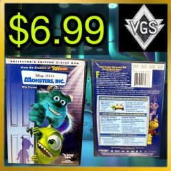 *RETRO* Monsters, Inc. Collector’s Edition 2-Disc DVD (2001)