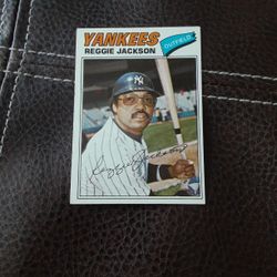 Reggie Jackson 1977 Topps Baseball Card 