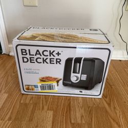 Black+Decker 2-Slice Toaster – Open Box