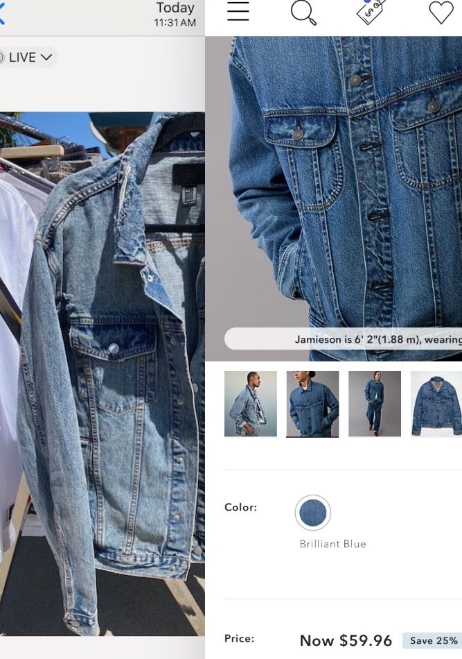 Mens Jean Jacket - AE
