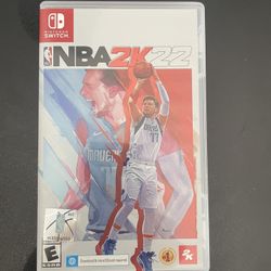 NBA 2K22 Nintendo switch game