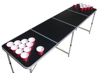Don’t ask about availability. They are available. New never used beer pong table. You choose!