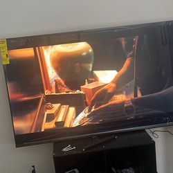 50 inch smart tv with remote wall mount and legs