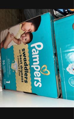 Pampers swaddlers size 1